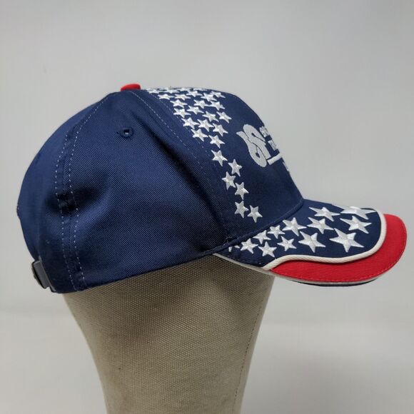 Sun Cap Men's Broadway Truck Centers Slideback Hat Blue Embroidered Logo - Picture 6 of 11